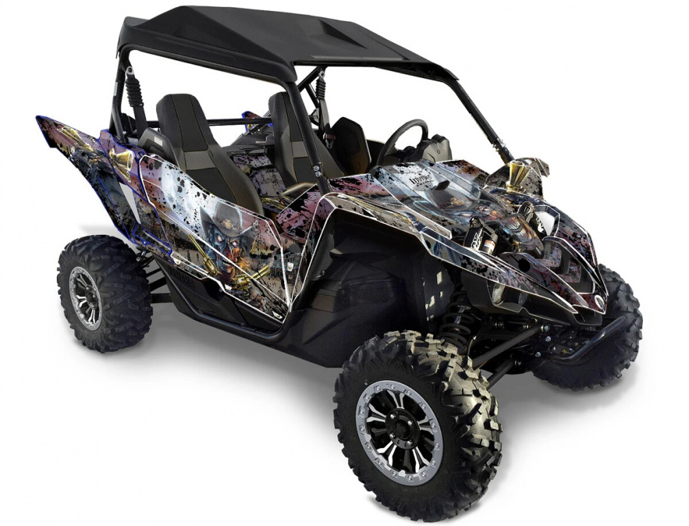 Zombie Outlaw Splatter Black for Yamaha YXZ 1000R